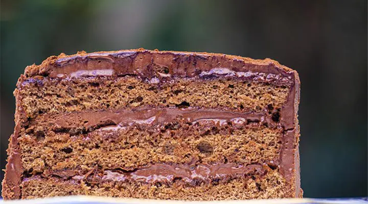 Gâteau au chocolat moelleux ganaché