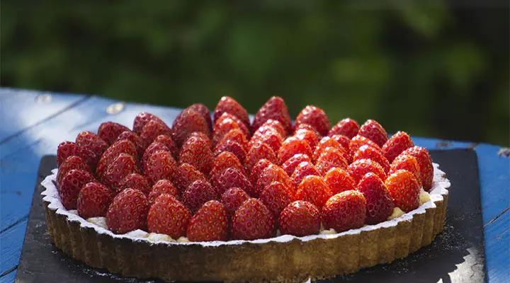 Tarte aux fraises