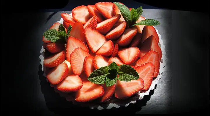 Tarte aux fraises